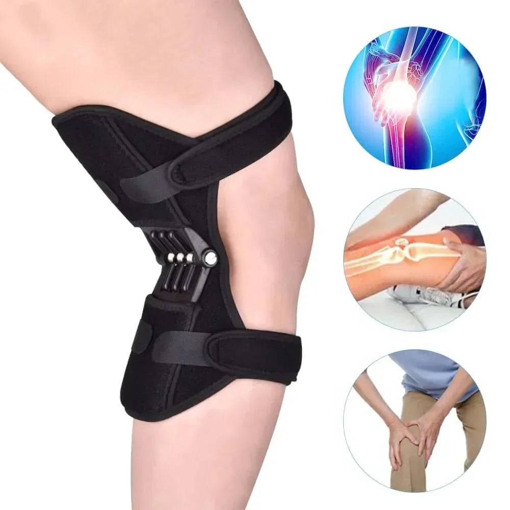 BreaKnee | Ademende Antislip Kniebandages | Prestatieverbetering - - Health & Beauty - Pantino