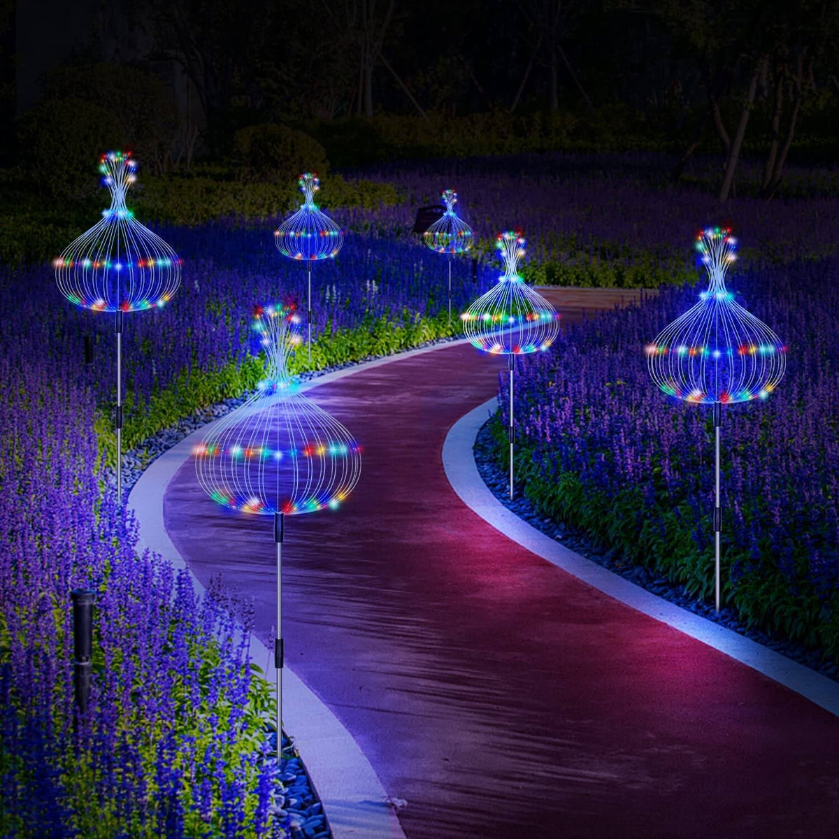 Waterdichte Zonne Garden Vuurwerk Lamp - - Garden - Pantino