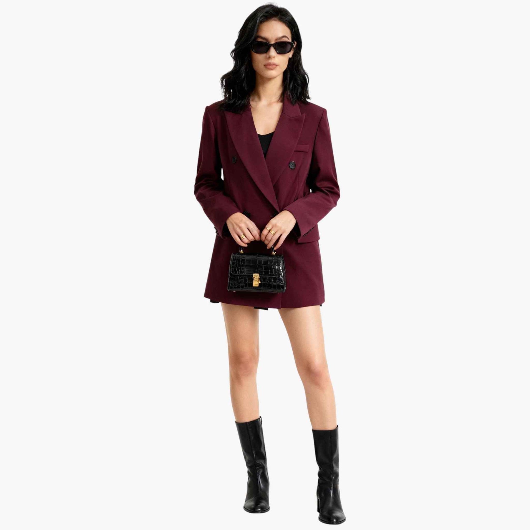 Dames Blazers : Joan | Dames Elegante Lange Blazer in van Pantino