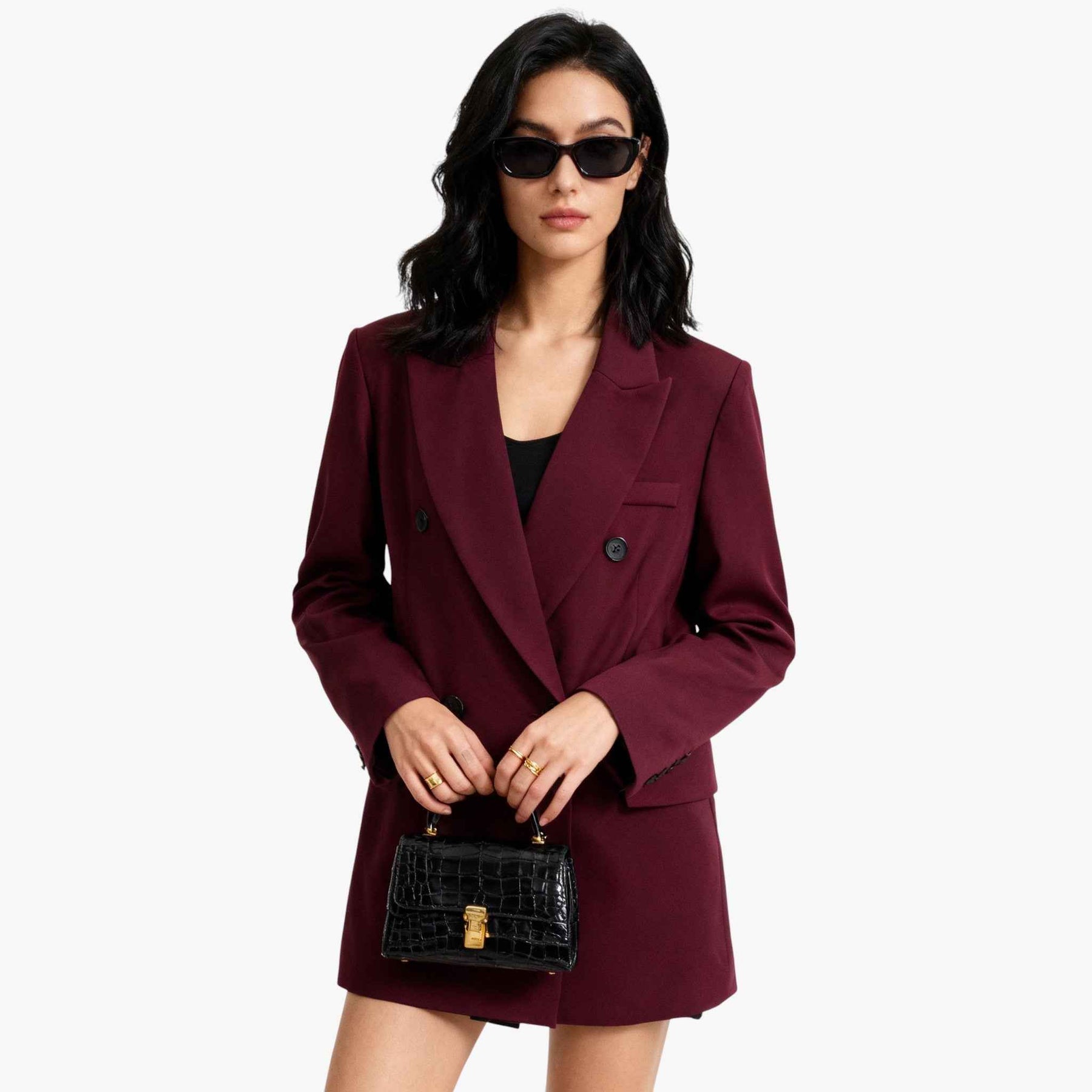 Dames Blazers : Joan | Dames Elegante Lange Blazer in van Pantino