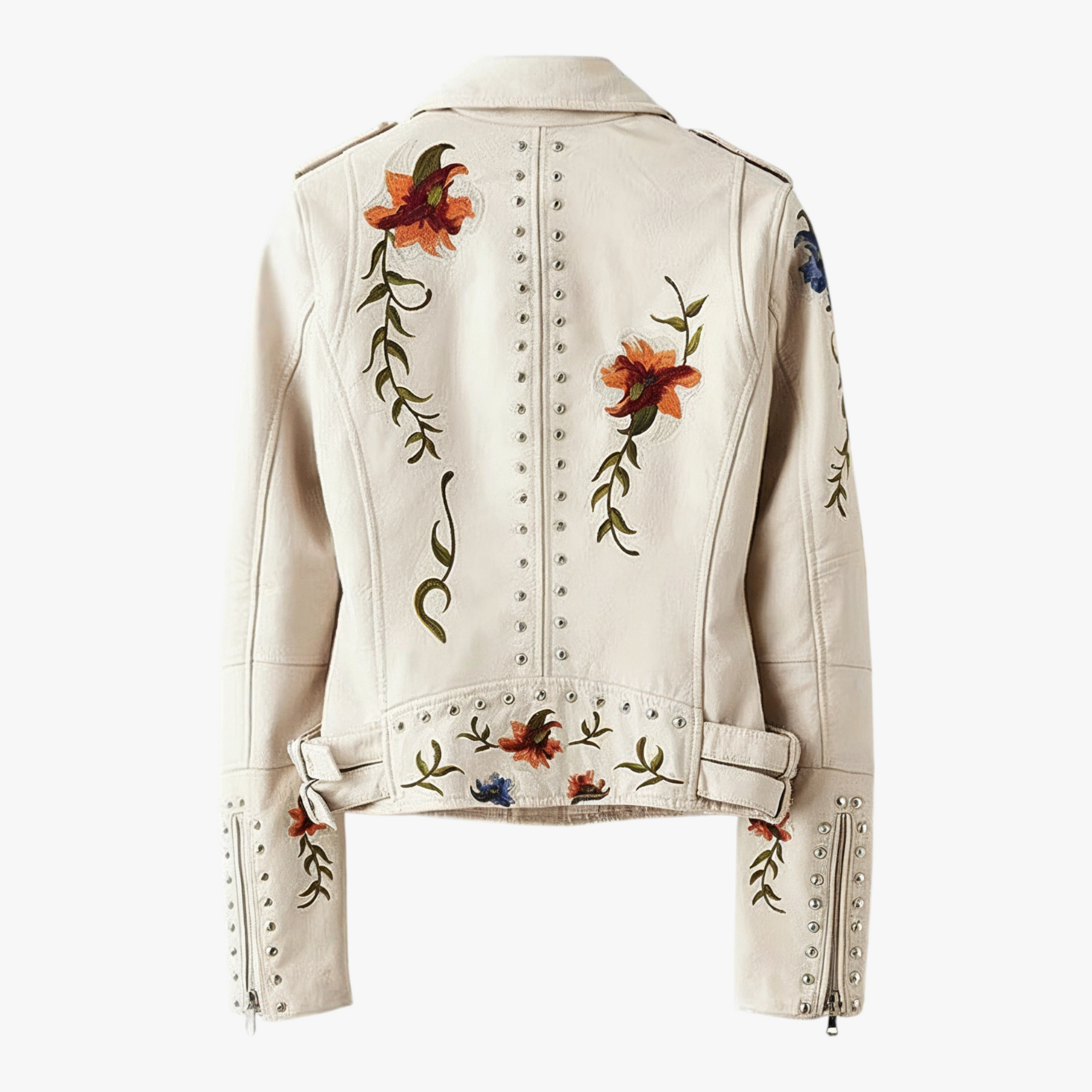 Damesjassen & -jacks : Cassey | Dames Retro Tussenjas met Bloemenmotief in van Pantino