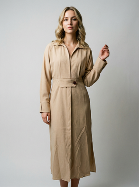 Women's Dress : Maggie | Dames Elegante Lange Maxi Jurk voor Zomer in van Pantino