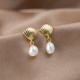 Leya Pearl Oorbellen - - Earrings - Pantino