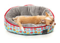 Orthopedisch Vrolijk Donut Hondenbed - Rood