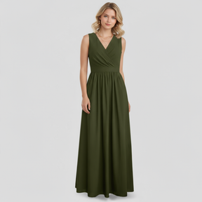 Dress : Adelina | Dames Elegante Lange Maxi Jurk Zomer in van Pantino