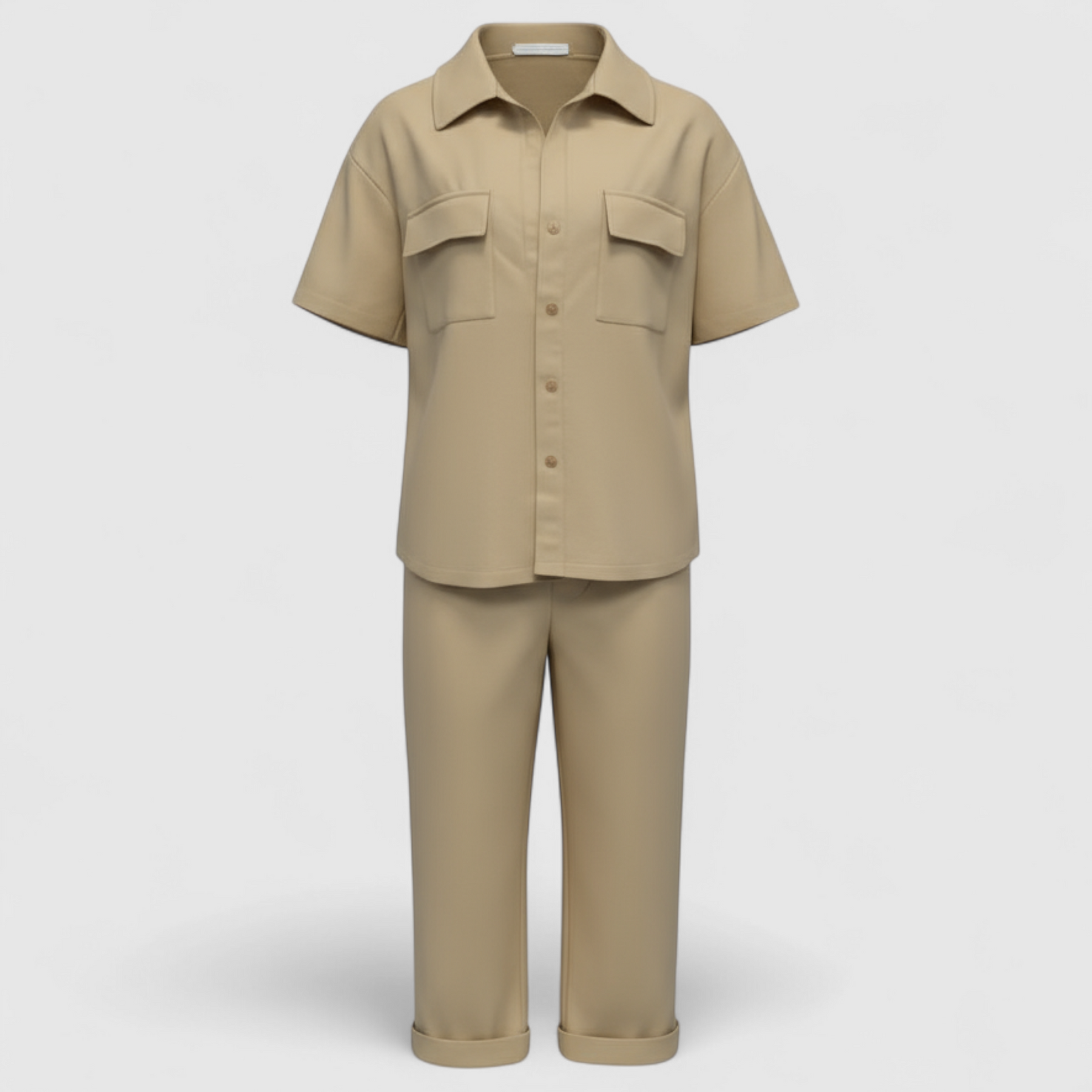 Women Set : Cora | Twee Piece Set Dames Zomeroutfit in van Pantino