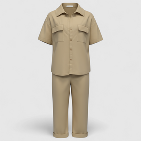 Women Set : Cora | Twee Piece Set Dames Zomeroutfit in van Pantino