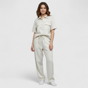 Women Set : Cora | Twee Piece Set Dames Zomeroutfit in van Pantino