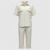 Women Set : Cora | Twee Piece Set Dames Zomeroutfit in van Pantino