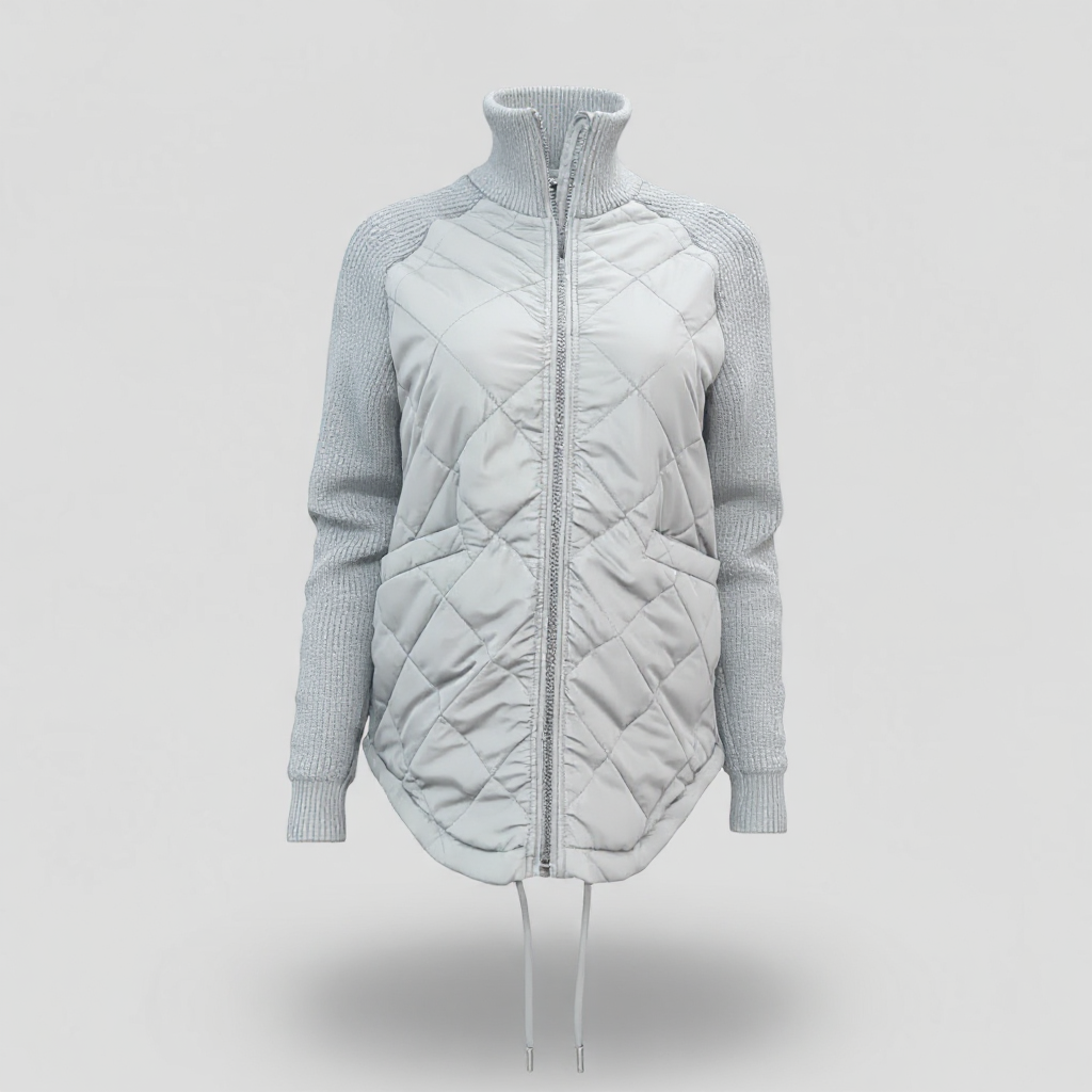 Jackets : Yulia | Lichtgewicht jack voor dames in Lichtgrijs van Pantino