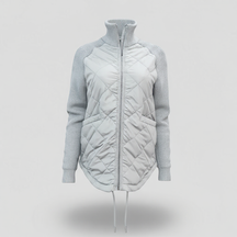 Jackets : Yulia | Lichtgewicht jack voor dames in Lichtgrijs van Pantino