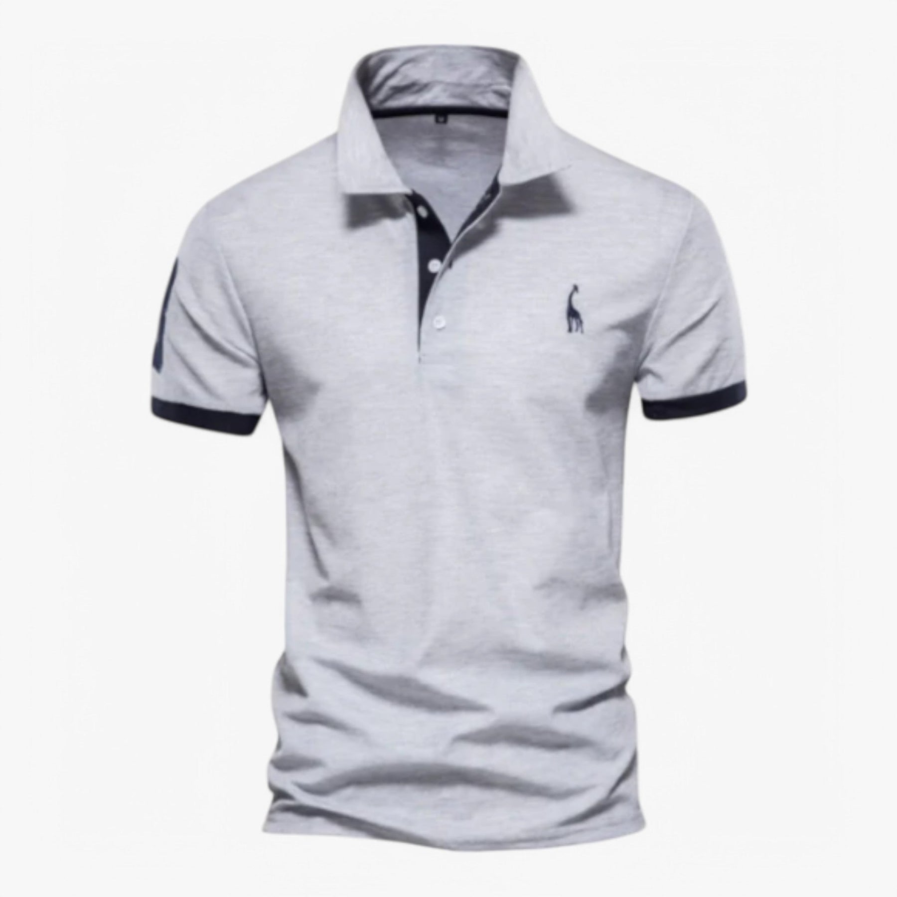 Polo Heren Korte Mouwen van Katoen Slim Fit - Diverse Kleuren en Maten