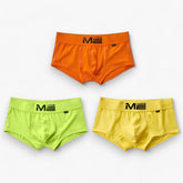 Liam | Heren boxer - Ademende sportboxershort (3+3 gratis) - €25 : Liam | Heren boxer - Ademende sportboxershort (3+3 gratis) in groen-oranje-geel van Pantinoshop