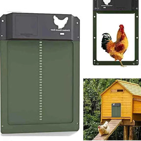 Automatische Solar Deur PRO+ voor Kippenhok - Lichtsensoren & Slimme Timer