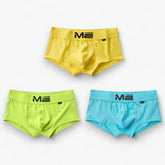 men's fashion : Liam | Heren boxer - Ademende sportboxershort (3+3 gratis) in groen cyaan geel van Pantinoshop
