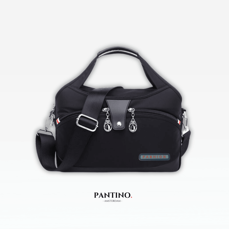 Icone HandBag™ | Anti-diefstal Handtas Handbags Pantino Zwart  
