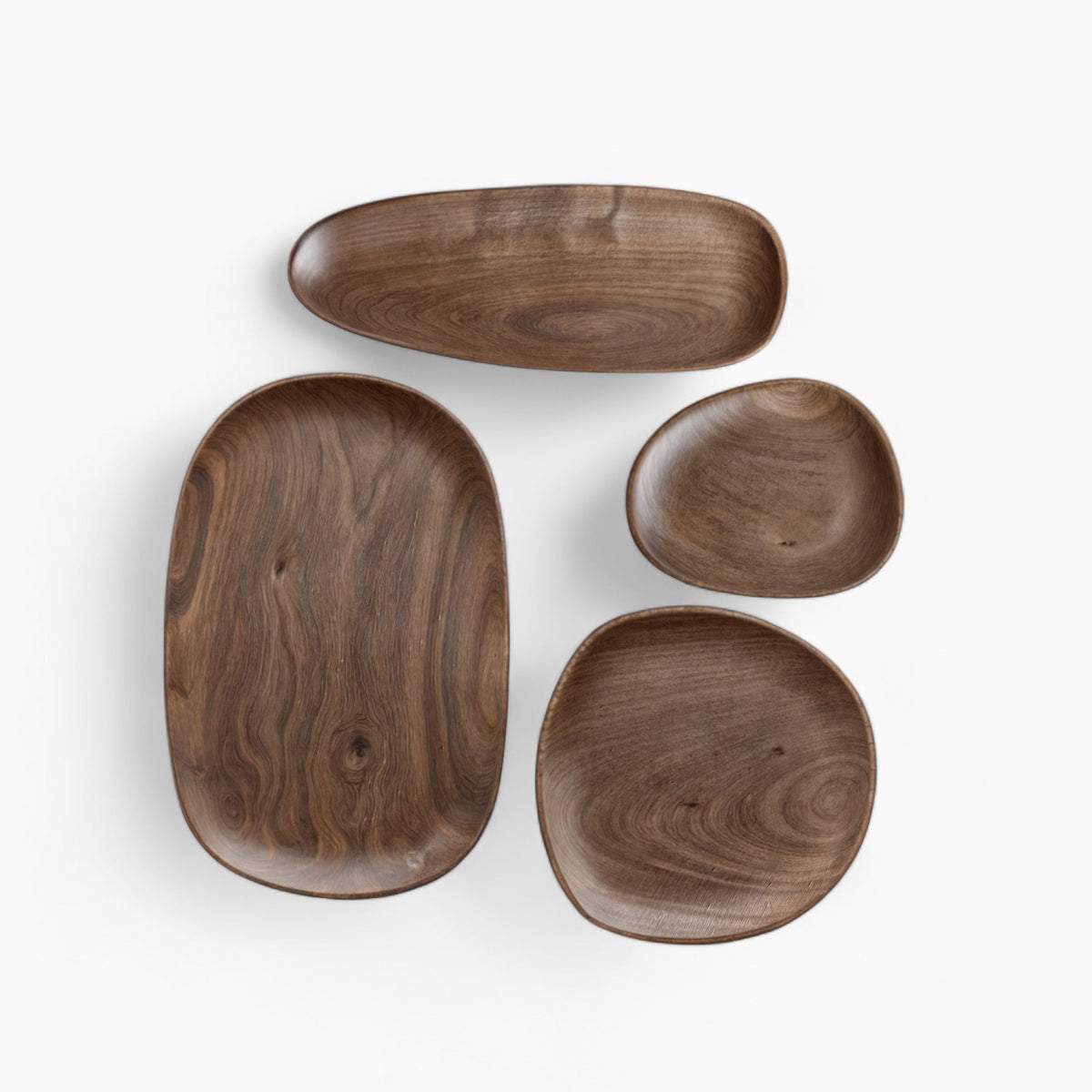 Elegante Borden in Walnoot en Acacia | Premium Houten Servies voor Entertainment Stijl- €25 : Elegante Borden in Walnoot en Acacia | Premium Houten Servies voor Entertainment Stijl in van Pantinoshop