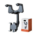 Soporte para teléfono de coche 360° negro maxi - Estable y ajustable - Plástico