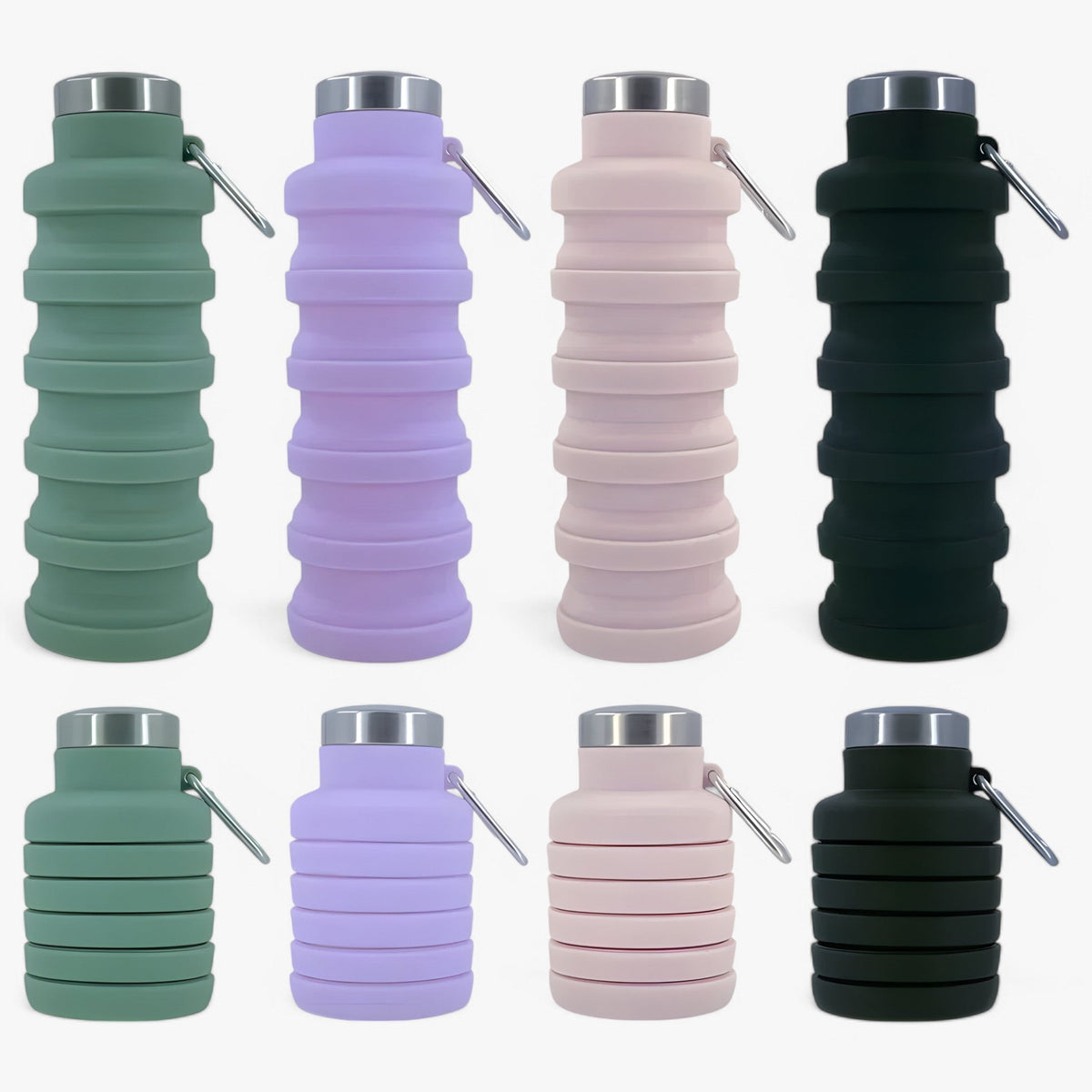 Opvouwbare siliconen waterfles van 500ml- €25 : Opvouwbare siliconen waterfles van 500ml in van Pantinoshop
