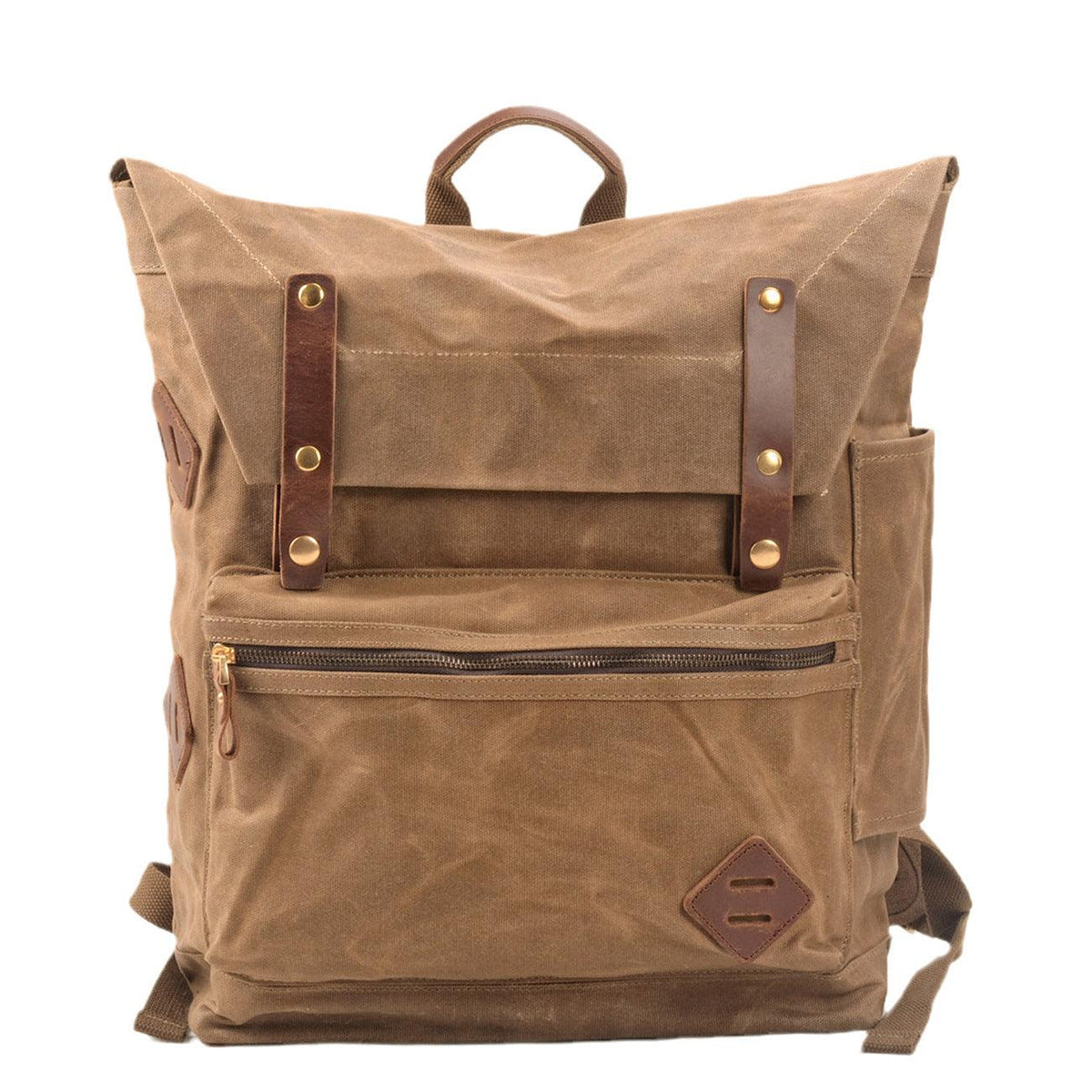 bags : Canvas Voyager: waterdichte rugzak met grote capaciteit in van Pantino
