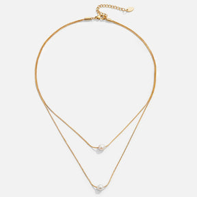 Mira Pearl Ketting - - Necklace - Pantino