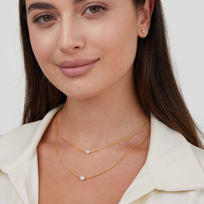 Mira Pearl Ketting - - Necklace - Pantino