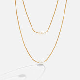 Mira Pearl Ketting - 18K Goud - Necklace - Pantino