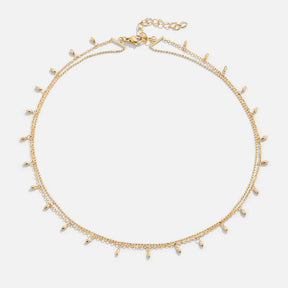 accessories : Lena Crystal Ketting in van Pantino