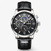 Eiden | Herenhorloge - €25 : Eiden | Herenhorloge in Zilver Zwart van Pantinoshop