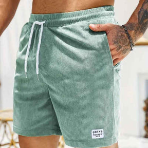 Dames Short Lichtgewicht Ribfluweel met Trekkoord - Comfort