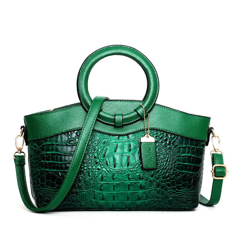 LuxeCroco™ - Luxe handtassen voor vrouwen Handbags Pantino Smaragdgroen  