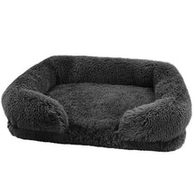 pets : Luxe Pluizig Hondenbed - Grijs in van Pantino