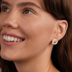 Golden Opal Oorbellen - - Earrings - Pantino