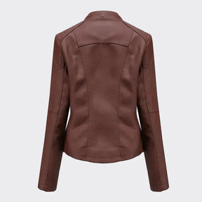 Chiara - Veter Imitatieleren Jas - - Leather jacket - Pantino