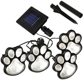 Paw Print Lampjes op zonne-energie - - Garden - Pantino