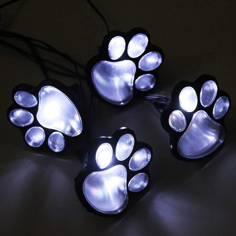 Paw Print Lampjes op zonne-energie - - Garden - Pantino