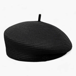 Elegante damesstrohoed met brede rand voor de zomerzon