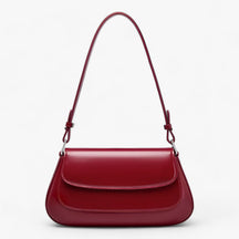 CHLOE | Leren Handtas - Versterk dagelijks je verfijning - €25 : Clea | Leren Handtas - Versterk dagelijks je verfijning in Bourgondië van Pantinoshop
