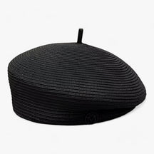Vivienne | Elegante Stro Fedora - Stijlvolle Zonnebescherming voor de Zomer - €25 : Vivienne | Elegante Stro Fedora - Stijlvolle Zonnebescherming voor de Zomer in zwarte fijne gras Gemiddelde maat 55-57CM van Pantinoshop