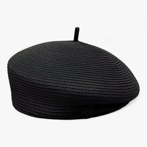 Vivienne | Elegante Stro Fedora - Stijlvolle Zonnebescherming voor de Zomer - €25 : Vivienne | Elegante Stro Fedora - Stijlvolle Zonnebescherming voor de Zomer in zwarte fijne gras Gemiddelde maat 55-57CM van Pantinoshop