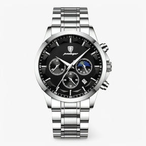 Alexander | Luxe horloge voor heren- €25 : Alexander | Luxe horloge voor heren in Zwart zilver van Pantinoshop