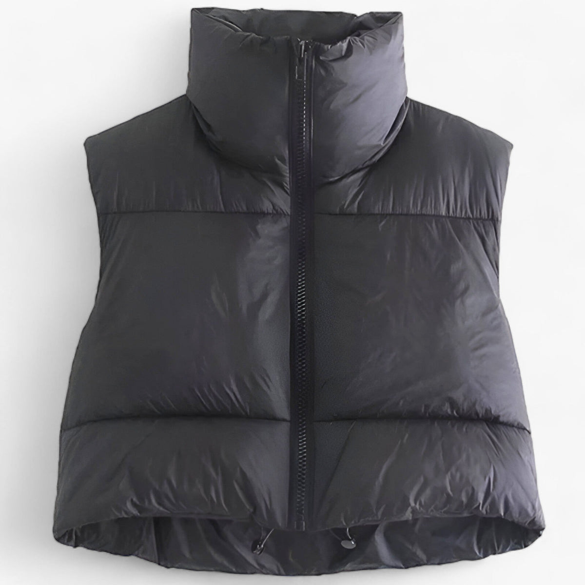 Everly | Gevoerde Winter Gilet - Stijlvolle Warmte en Comfort - Noir - Jassen - Pantino