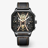 Bellamy | Luxe chronograaf voor heren - €25 : Bellamy | Luxe chronograaf voor heren in Zwart Goud van Pantinoshop