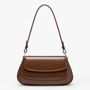 CHLOE | Leren Handtas - Versterk dagelijks je verfijning - €25 : Clea | Leren Handtas - Versterk dagelijks je verfijning in Koffie van Pantinoshop