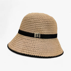 Isabella | Zomerhoed voor dames - Brede rand voor bescherming tegen de zon - €25 : Isabella | Zomerhoed voor dames - Brede rand voor bescherming tegen de zon in Khaki van Pantinoshop