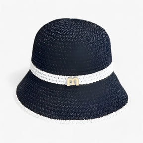 Isabella | Zomerhoed voor dames - Brede rand voor bescherming tegen de zon - €25 : Isabella | Zomerhoed voor dames - Brede rand voor bescherming tegen de zon in Zwart van Pantinoshop