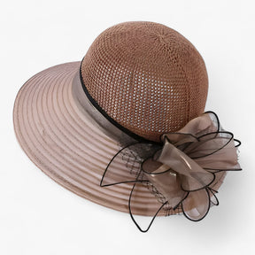 LUNA | Stijlvolle dameshoed - Brede rand voor bescherming tegen de zon - €25 : LUNA | Stijlvolle dameshoed - Brede rand voor bescherming tegen de zon in Beige van Pantinoshop