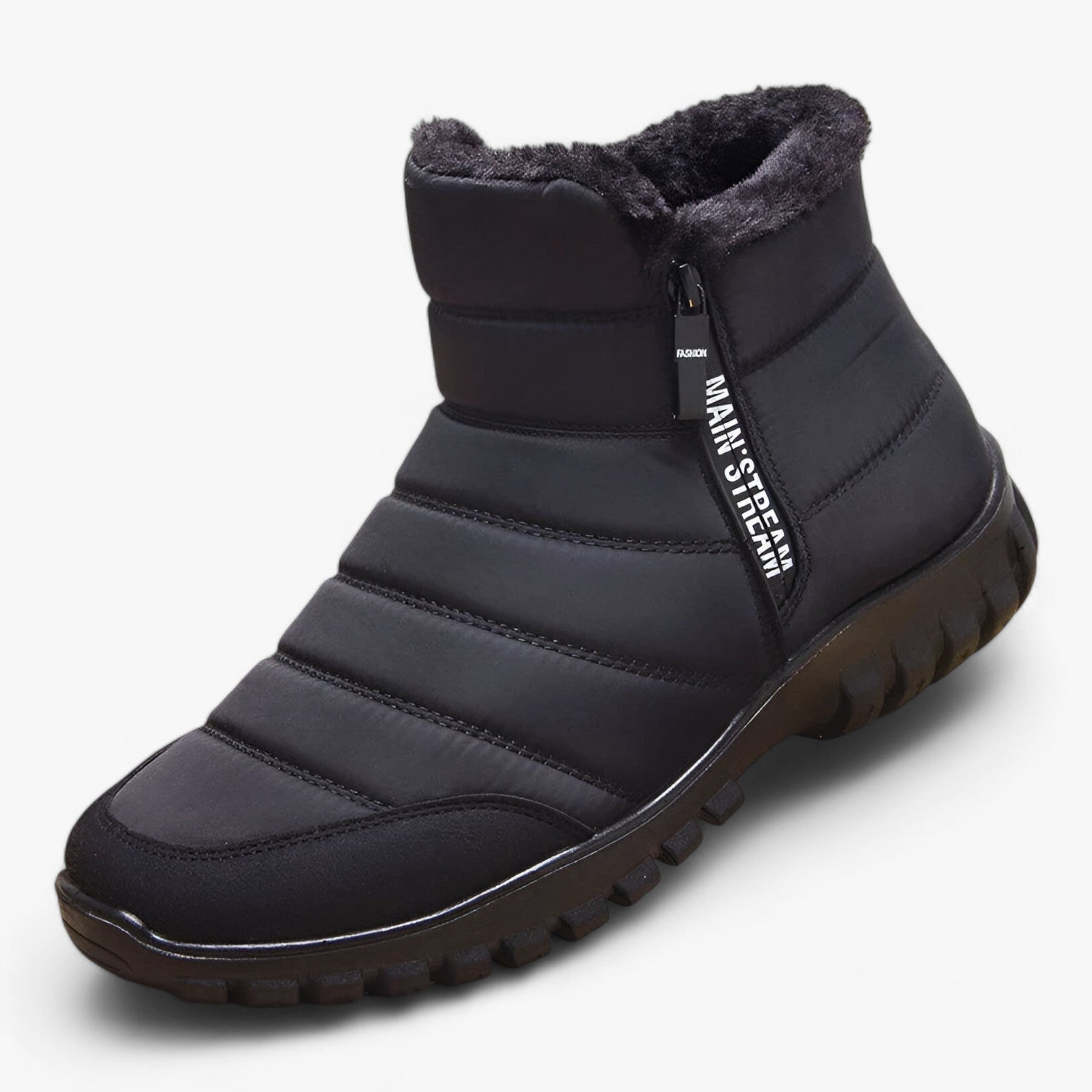 Ethan | Winterlaarzen voor heren - Waterdicht en Warm in de Winter - Zwart - Ethan | Winterlaarzen voor heren - Waterdicht en Warm in de Winter - €25 - Pantino