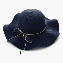 NINA | Zomerstrandhoed - Blijf stijlvol en beschermd tegen de zon - Navy 56-58CM - NINA | Zomerstrandhoed - Blijf stijlvol en beschermd tegen de zon - €25 - Pantinoshop