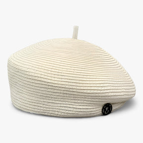 Vivienne | Elegante Stro Fedora - Stijlvolle Zonnebescherming voor de Zomer - €25 : Vivienne | Elegante Stro Fedora - Stijlvolle Zonnebescherming voor de Zomer in melkwit fijn gras Gemiddelde maat 55-57CM van Pantinoshop